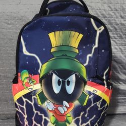 Spray ground Looney Tunes Marvin Planet X Backpack - Used Good Condition 