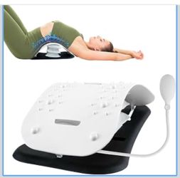 Back Stretcher for Lower Back Pain Relief,Adjustable Inversion Lumbar Traction Device,Lumbar Support Board for Spinal Decompression and Scoliosis,Idea