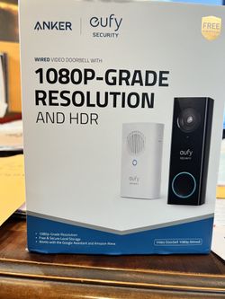 Eufy Security Wi Fi Doorbell HD Resolution