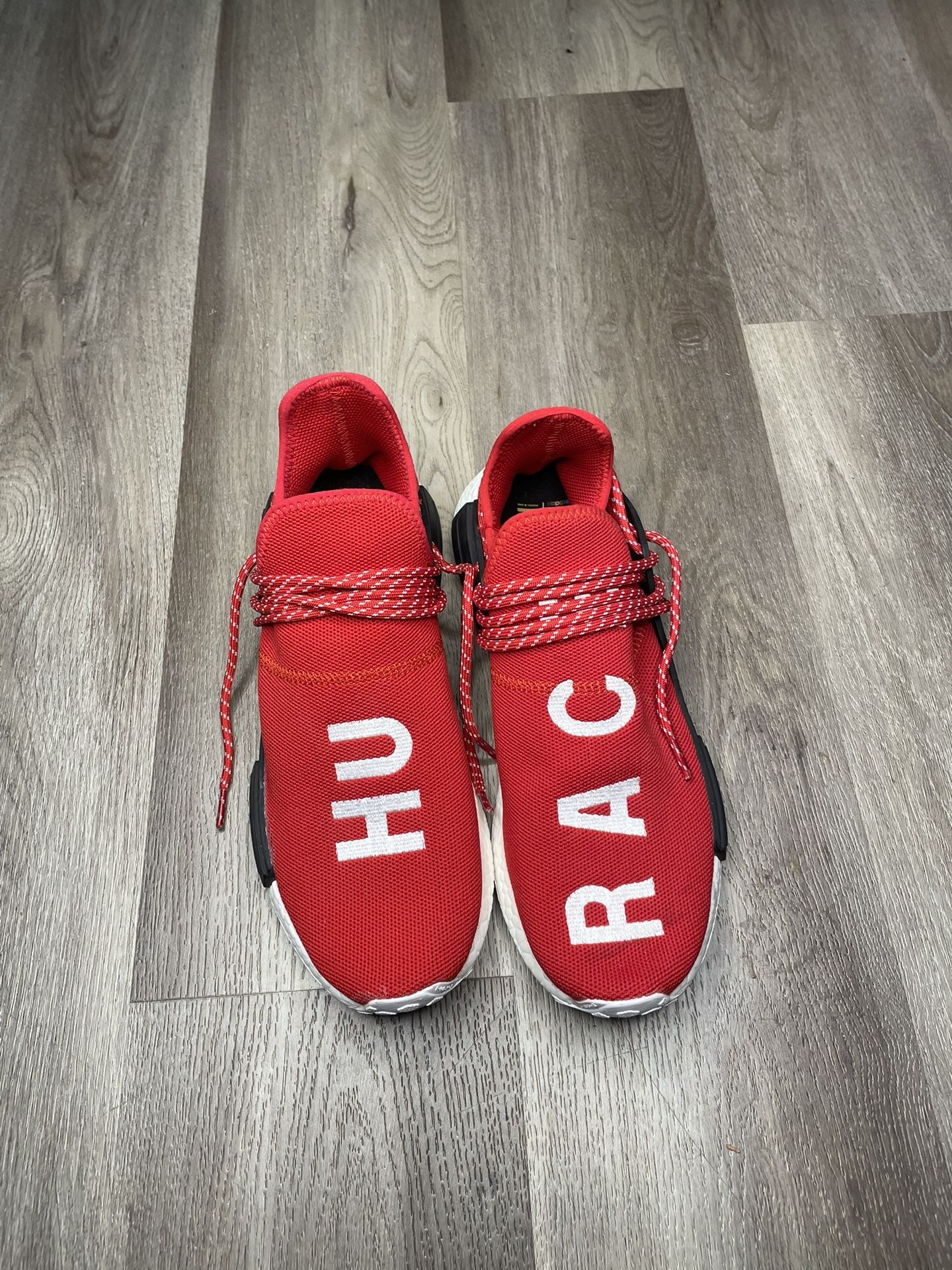 adidas Pharrell Williams NMD HU Race Scarlet Sneaker BB0616