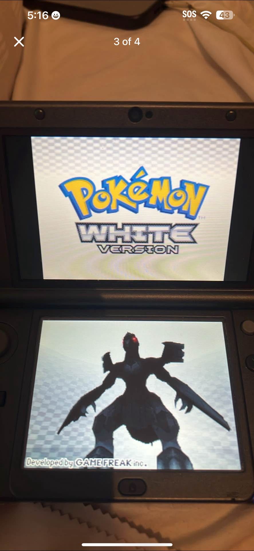 Pokemon White GAME ONLY