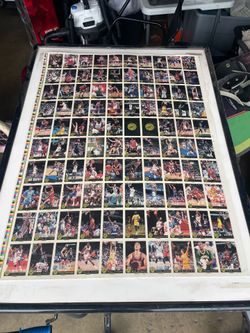 Classic 1992 GOLD Draft picks NBA Shaquille oneal RARE uncut sheet cards trading NOT pokemon yugioh magic