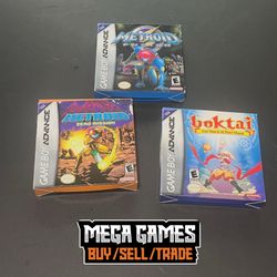 GBA cib games
