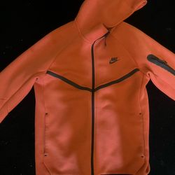 Orange Nike Tech