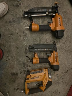 Bostitch 18GA, 16GA + crown nailer