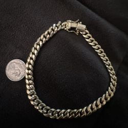 14k Cuban Link Bracelet 