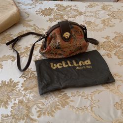 Italian Leather Cross Body Handbag