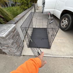 Large Dog Crate (with divider)