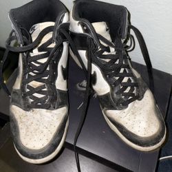 High Top Nike Pandas 
