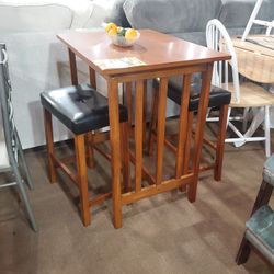 3pc Pub Counter Height Dining Set