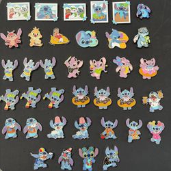 Disney pins (stitch)