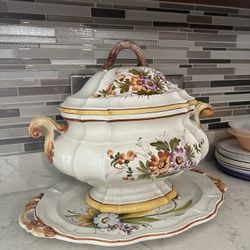 Vintage Italian Made Soup Turne  