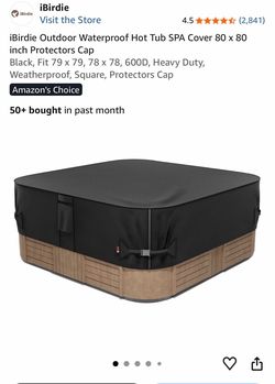 HOT TUB SPA COVER