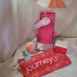 Journey Girls Beach Set, American Girls Accessories 