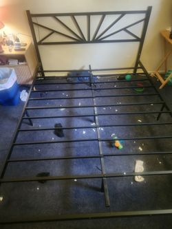 Queen size bed frame