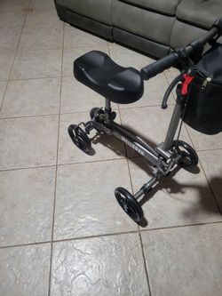 Knee walker new asking $60 valued at $130