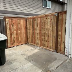 Double Wood Gate