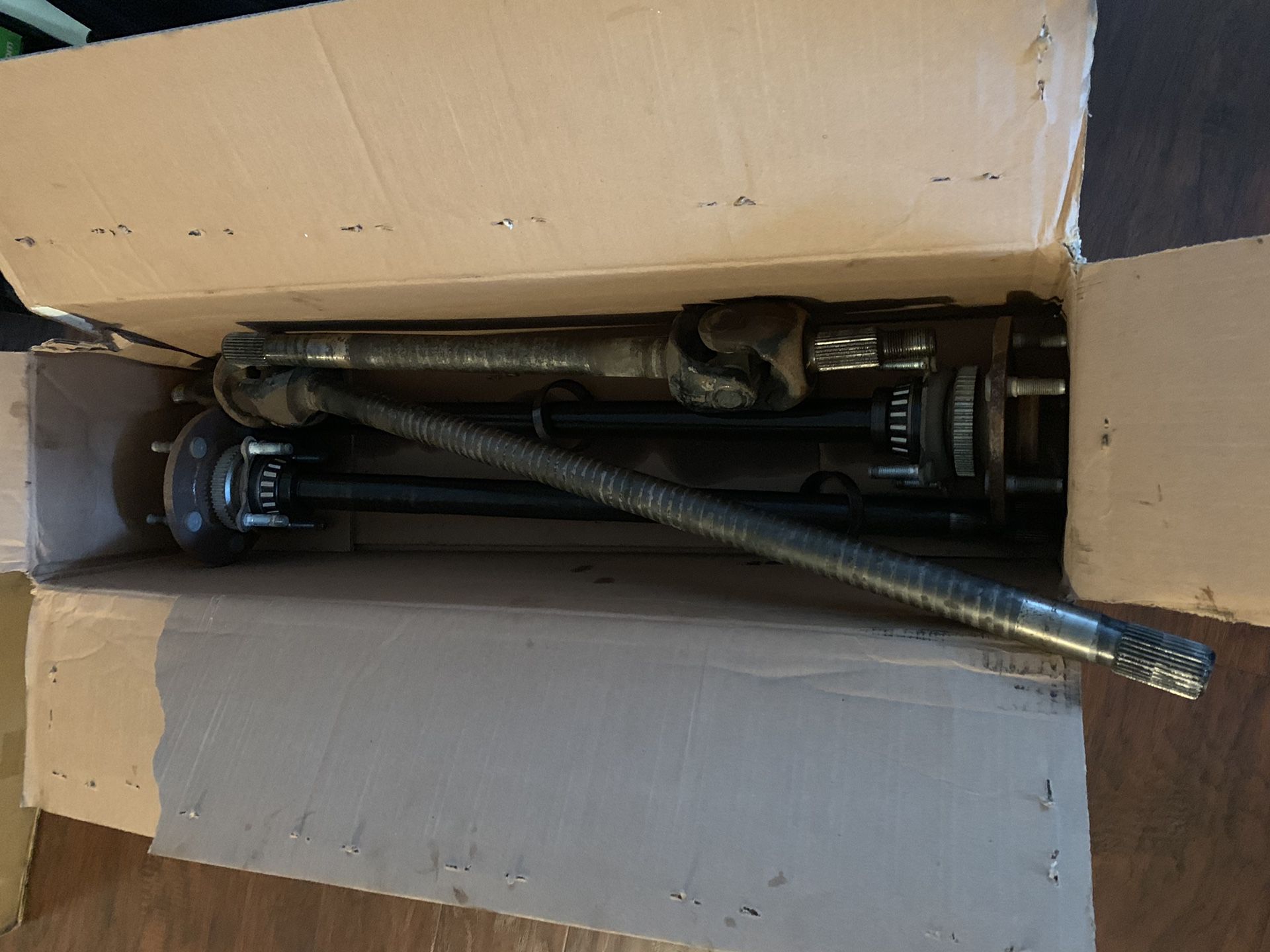 Jeep JKU stock axle shafts (front and rear) - Rubicon