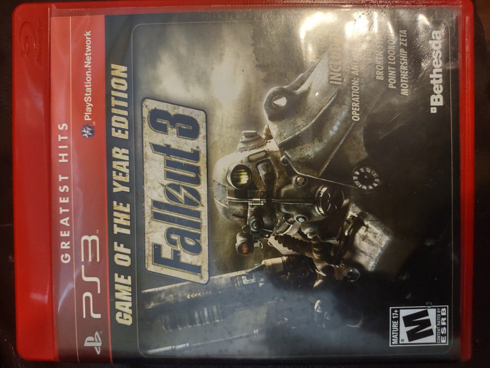 PS3 Fallout 3 Game Of The Year Edition 
