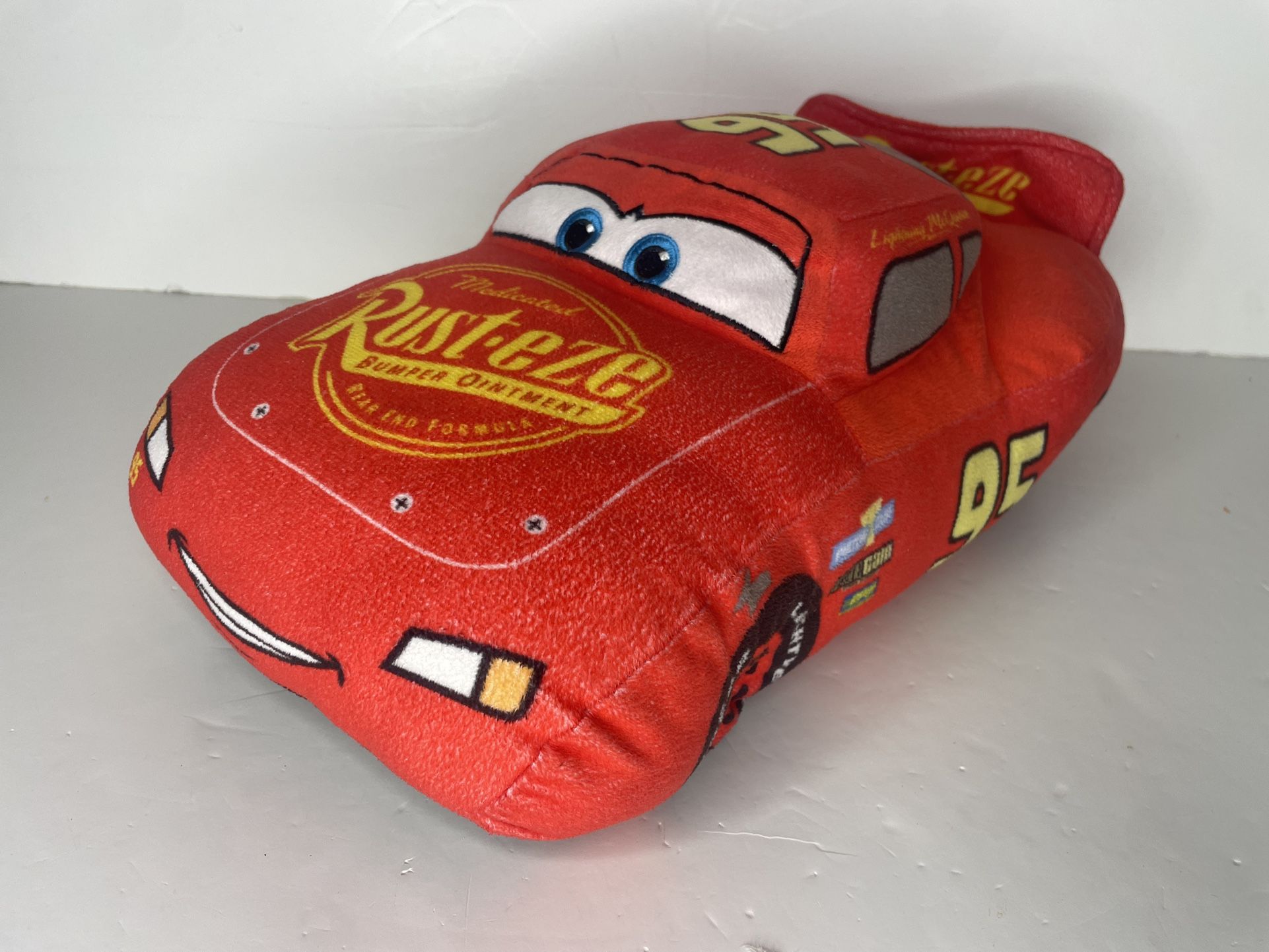 Disney car is lightning McQueen plush pillow