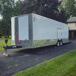 28' Enclose Car Trailer W/ A/C