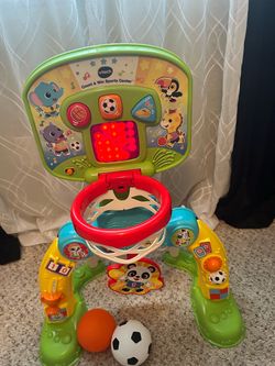 Kids basketball toy like new.
