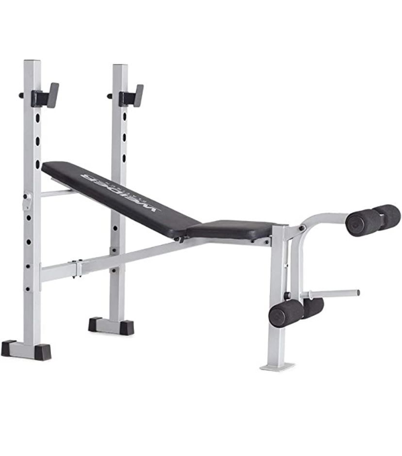 Weider Platinum Standard Weight Bench And Rack