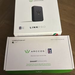 Arccos Link Pro And Smart Sensors Brand New 