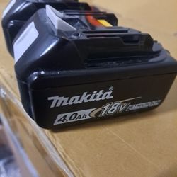 2 New Makita Battery's 