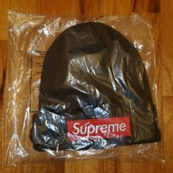 Supreme Box Logo BOGO Beanie Brown FW22 