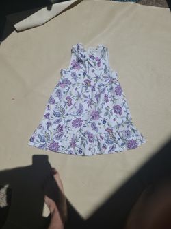 Janie And Jack White Summer Dress Size 5