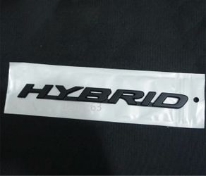 Black Hybrid Emblem