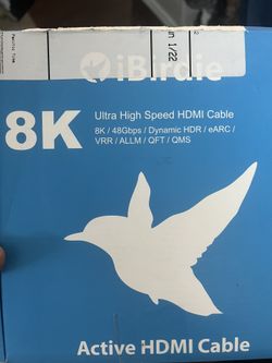 IBirdie HDMI 8k Fiber Optic Cable