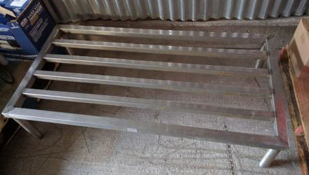Stainless steel rack 48"x24"x11"