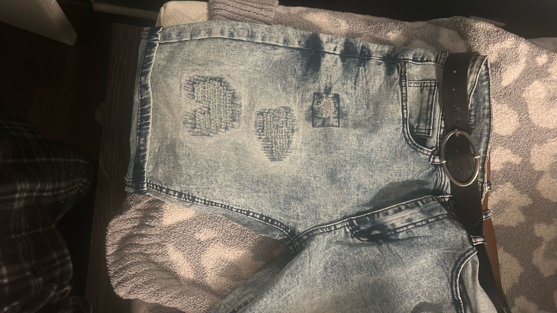 jean fashion shorts