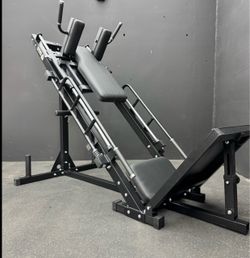 NEW LEG PRESS HACK SQUAT EXERCISE MACHINE NEW IN BOX - FREE DELIVERY