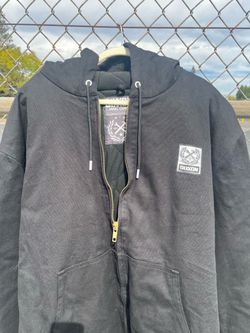 Dixxon Flannel Co. Black Zip-Up Hoodie 4X