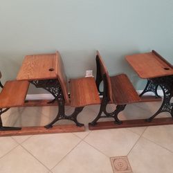 Antique School Desks 