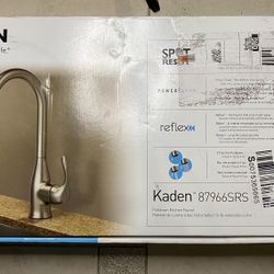 MOEN Kaden Spot Resist Stainless One-Handle Pulldown Kitchen Faucet NEW RETAIL: $180+TAX