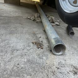 Ridged IMC 2” And 3” Pipe Electrical. Galvanized Ridged Pipe 