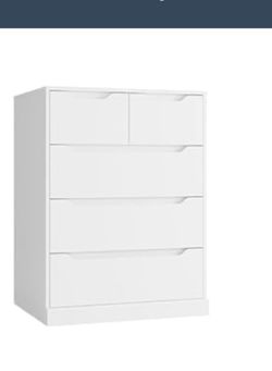 5-drawer wooden dresser