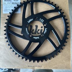 Lekkie Bling Ring 52t Front Sprocket For Bbs02 E-bike Motor