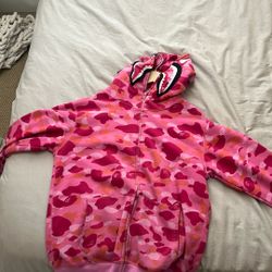 ABC Pink Bape Zip Up