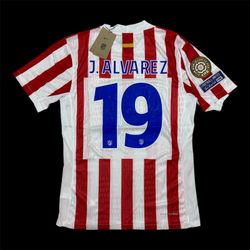 Atletico de Madrid 2025/26 CLUB WORLD CUP Player Match jersey - J. Alvarez #19
