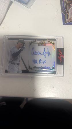 Autographed Arron Judge 1/5 Sealed Mint Leaf Metal