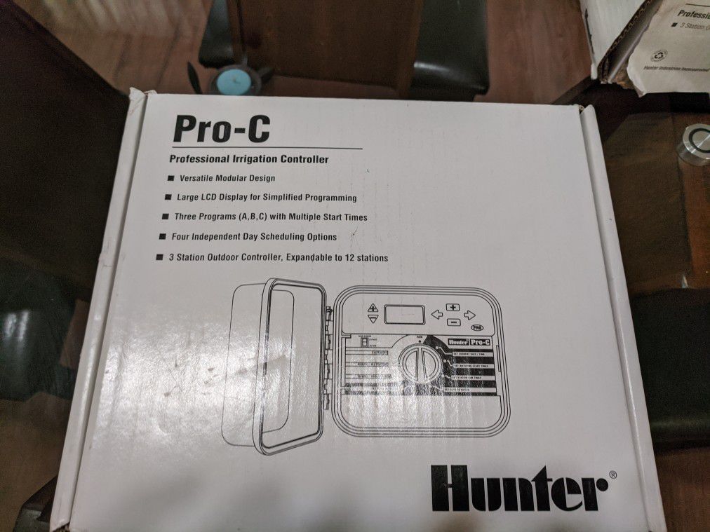 Hunter Pro-C professional irrigation controller