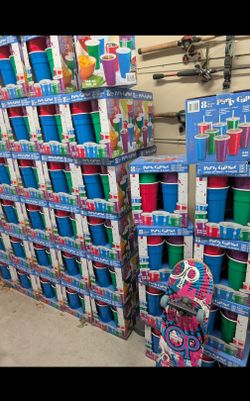 Party Cup Set Bulk Lot – Multiple Cases