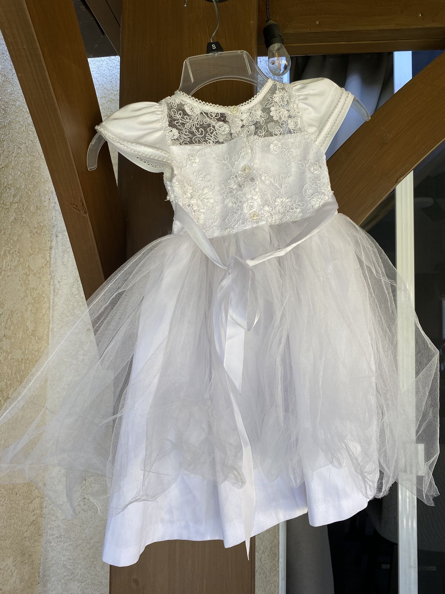 Toddler Dress White