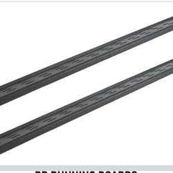 Go Rhino RB30 Slim Line Running Boards | 87", Galvanized Steel, Protective Bedliner Coating