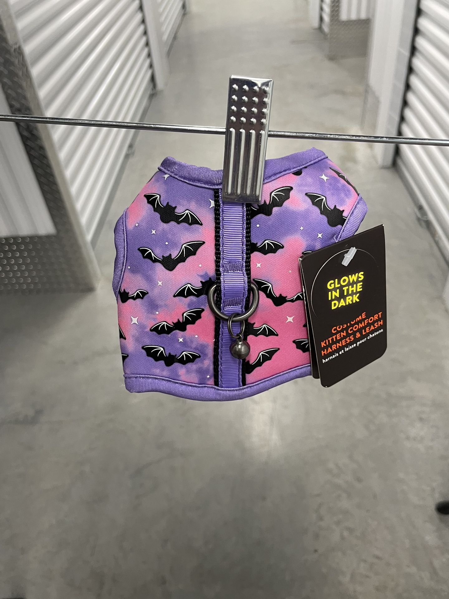 Spooky Bat Pet Harness For Small Dog Or Cat